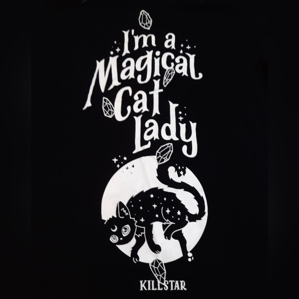 KILLSTAR MAGICAL CAT LADY SHIRT - Picture 2 of 8